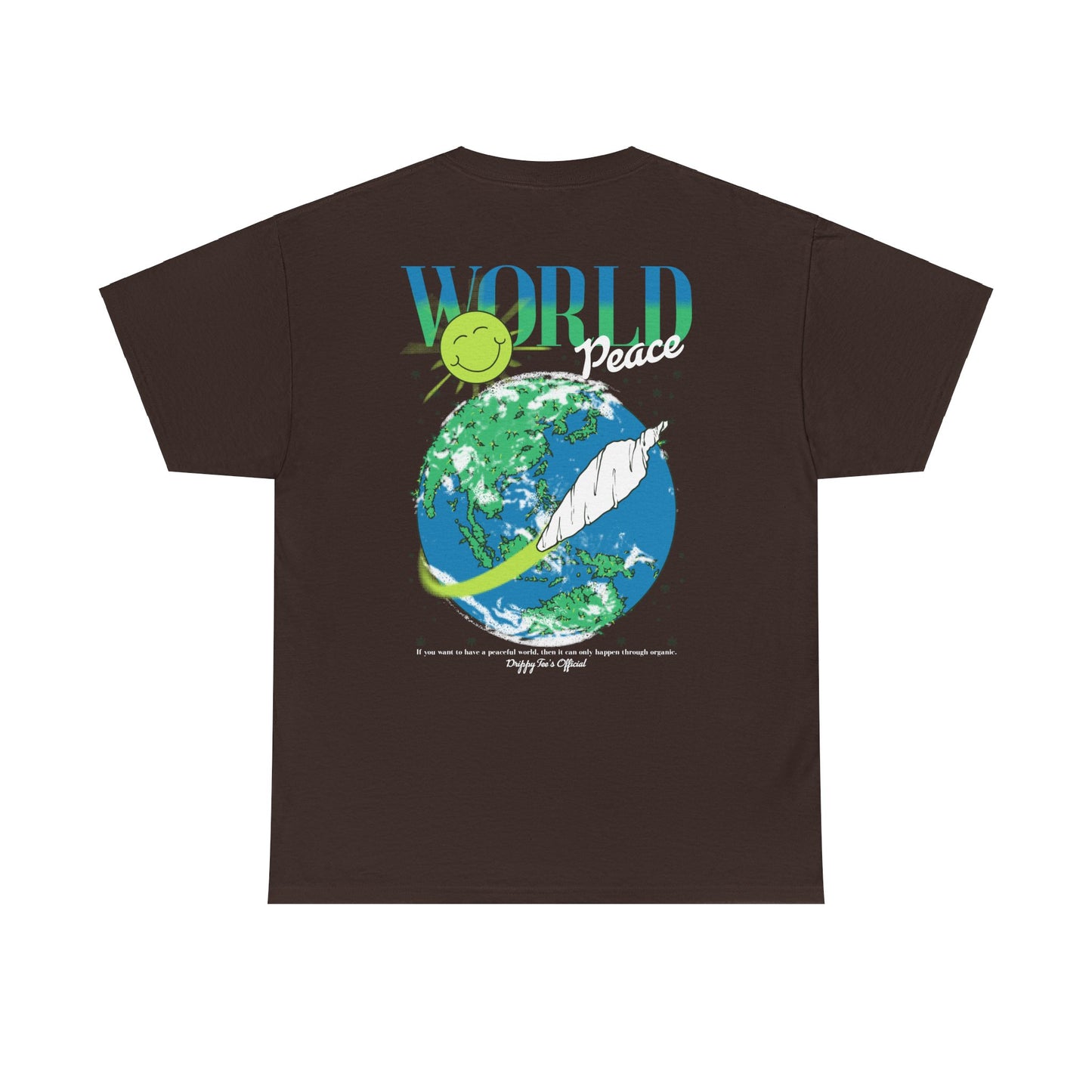 Drippy Tee's World Peace Unisex Heavy Cotton Tee