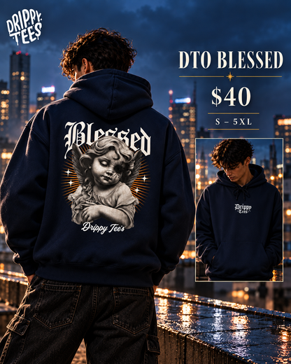 DTO Blessed Unisex Heavy Blend™ Hooded Sweatshirt