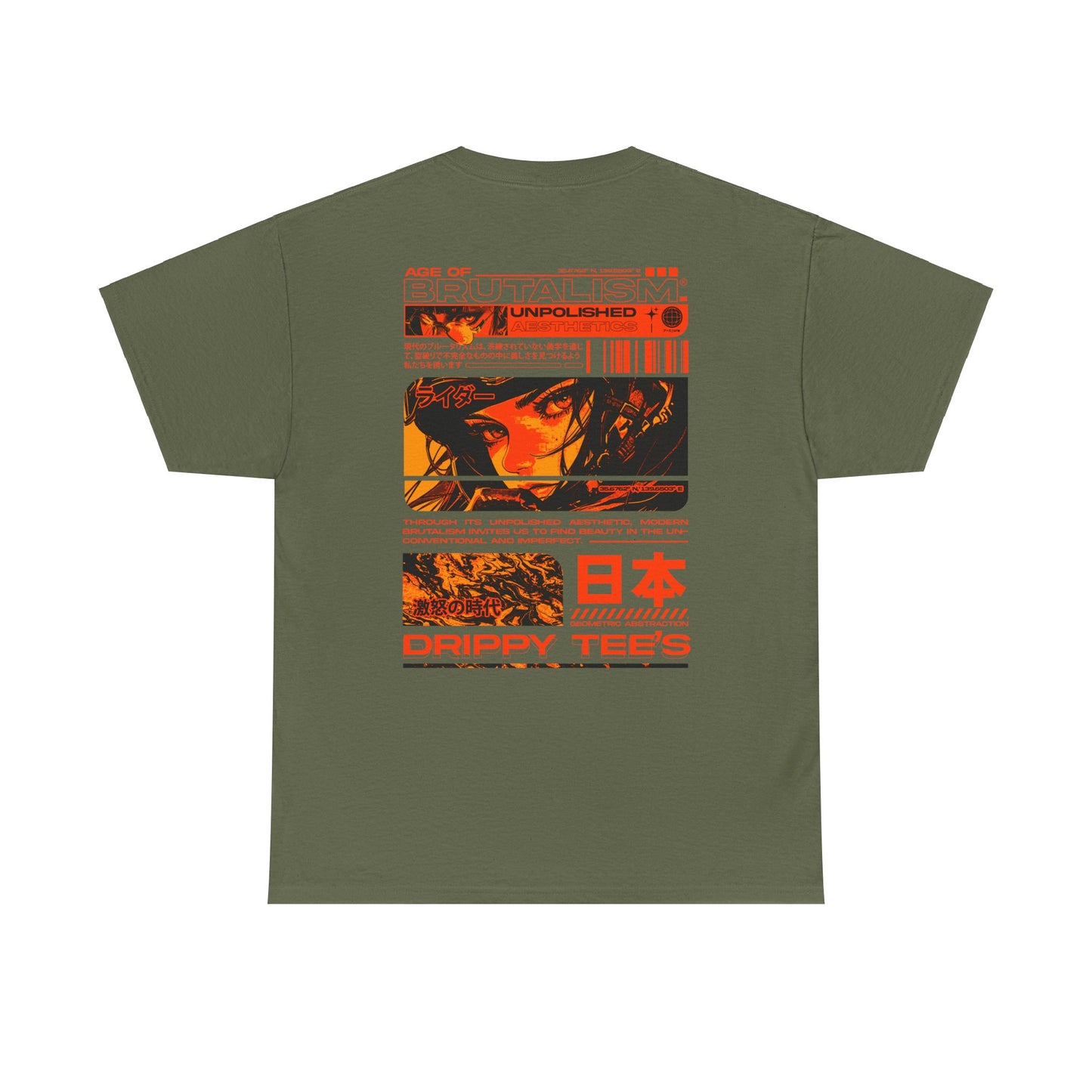 Drippy Tee's Brutalism Unisex Heavy Cotton Tee