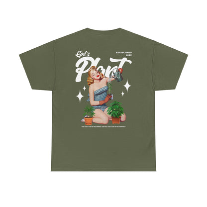 Drippy Tee's God's Plant Unisex Heavy Cotton Tee