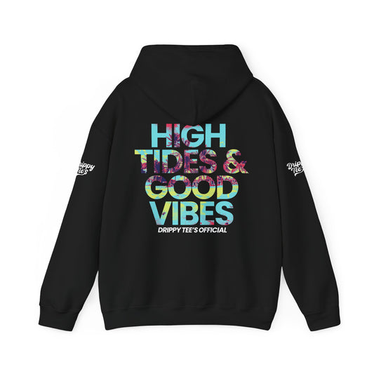 DTO High Tides And Good Vibes Unisex Heavy Blend™ Hooded Sweatshirt