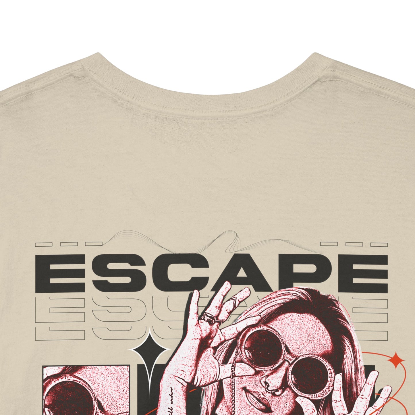 Drippy Tee's EXCLUSIVE Escape Your Fear Unisex Heavy Cotton Tee
