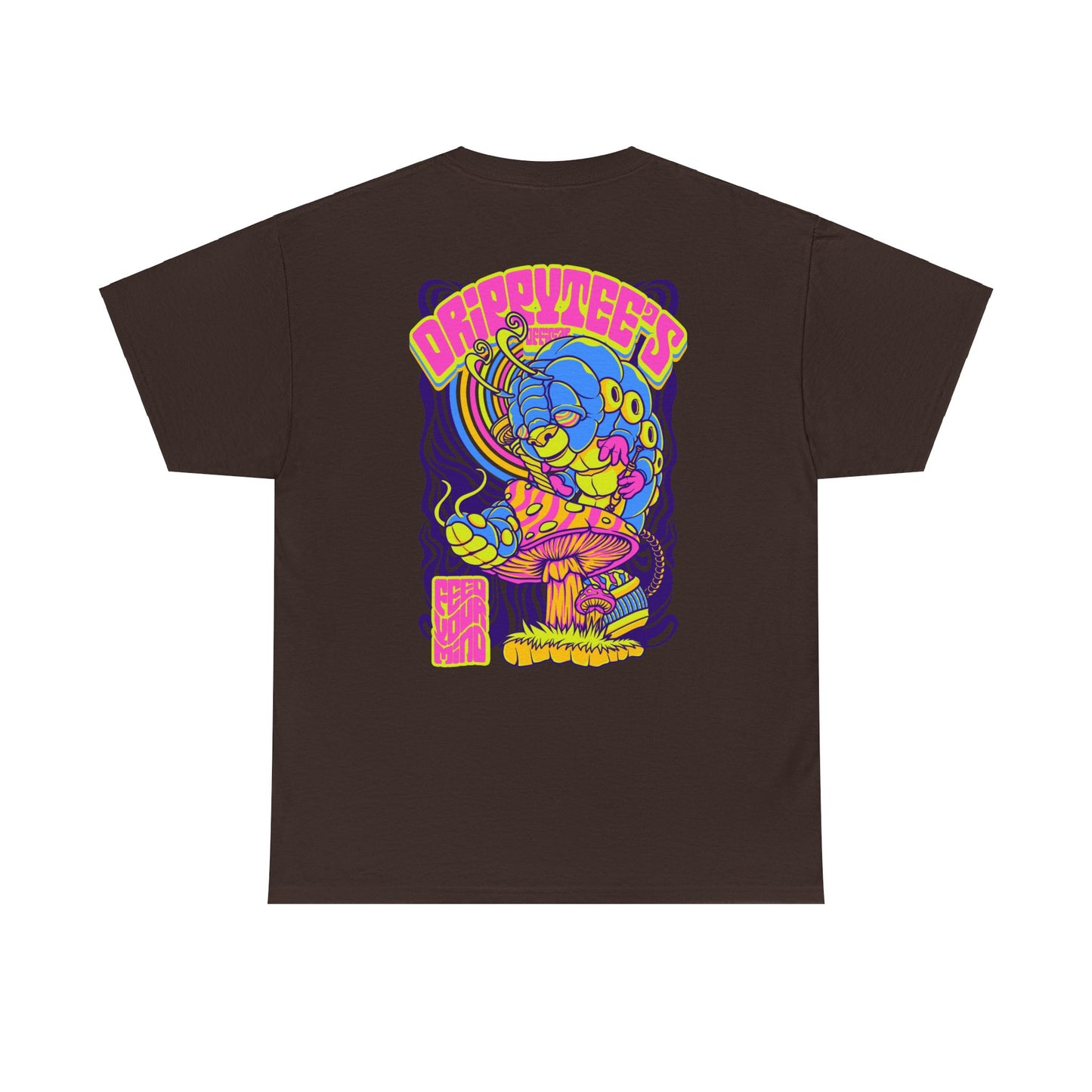 Drippy Tee's Absolem Feed Your Mind Unisex Heavy Cotton Tee