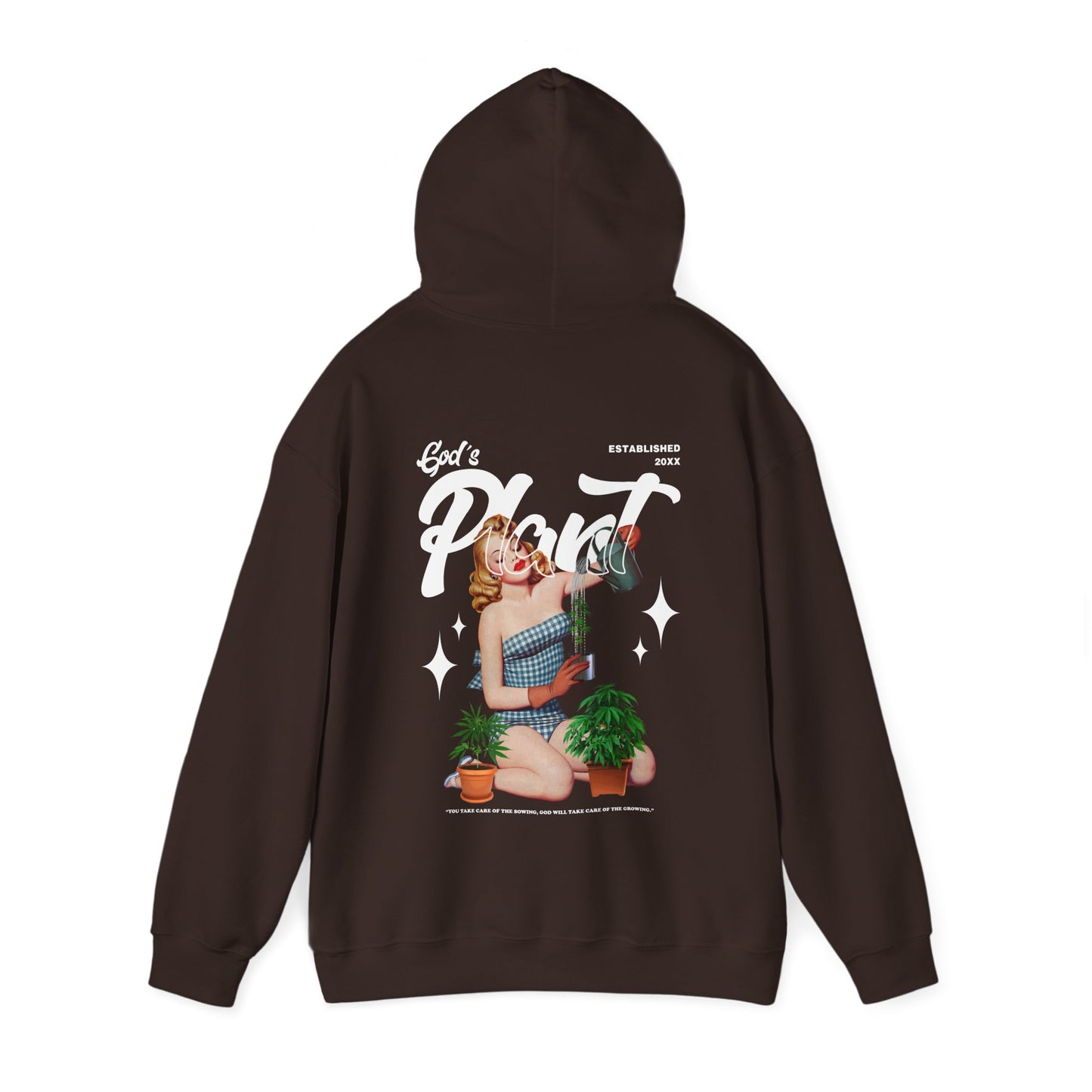 DTO God's Plant Unisex Heavy Blend™ Hooded Sweatshirt