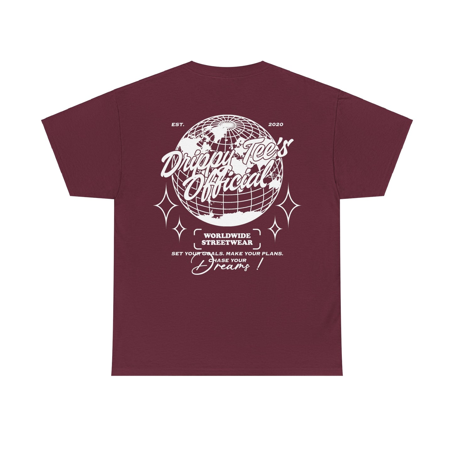 Drippy Tee's Chase Your Dreams Unisex Heavy Cotton Tee