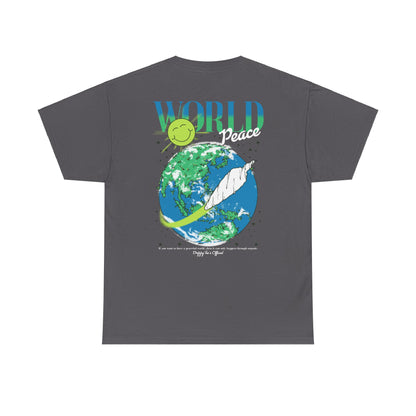 Drippy Tee's World Peace Unisex Heavy Cotton Tee