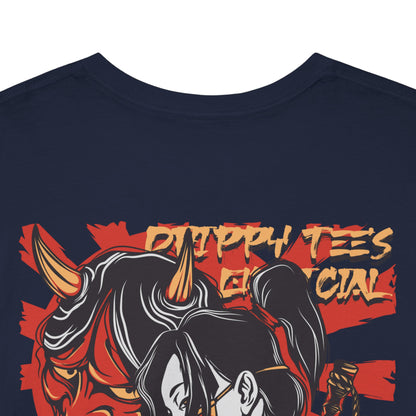Drippy Tee's Geisha Oni Unisex Heavy Cotton Tee