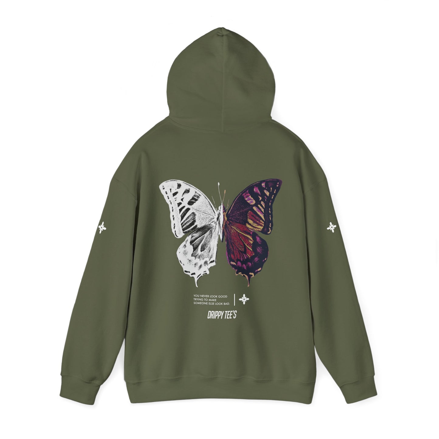 DTO Butterfly Unisex Heavy Blend™ Hooded Sweatshirt