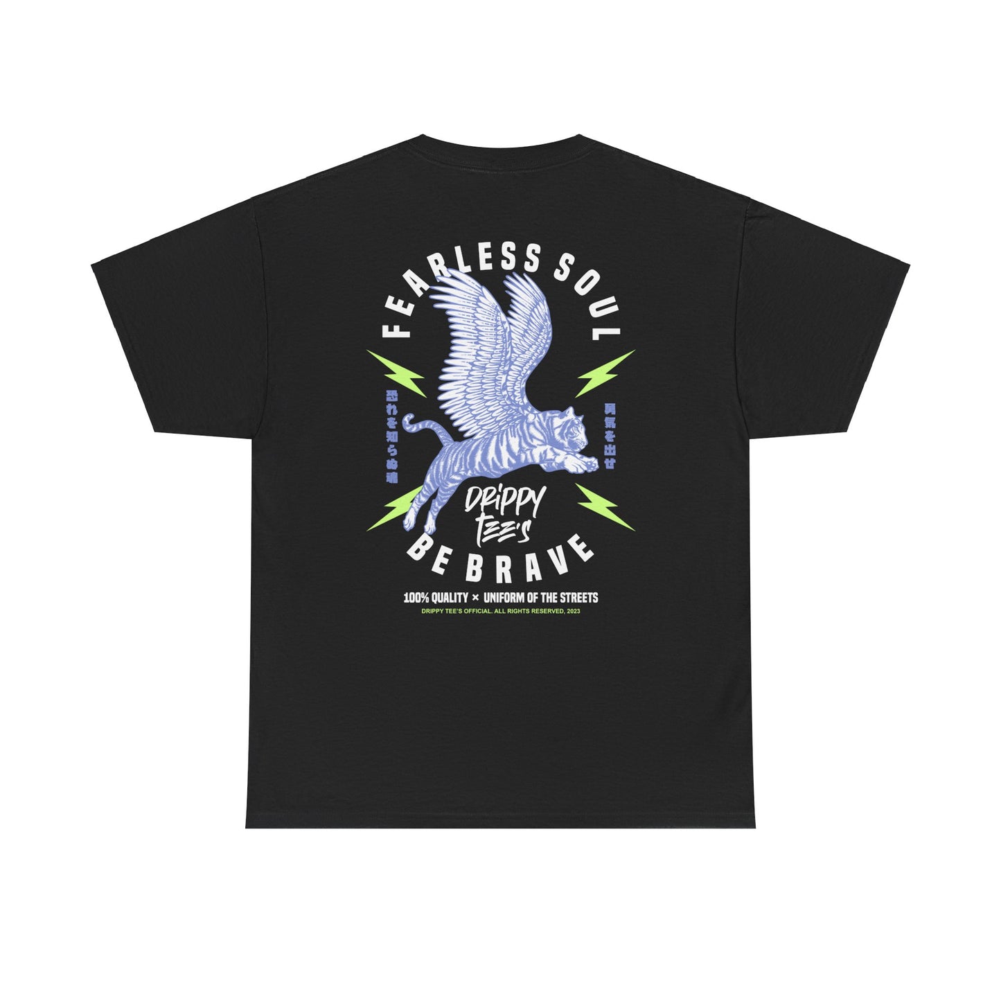 Drippy Tee's Fearless Soul Unisex Heavy Cotton Tee
