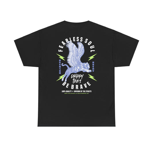 Drippy Tee's Fearless Soul Unisex Heavy Cotton Tee
