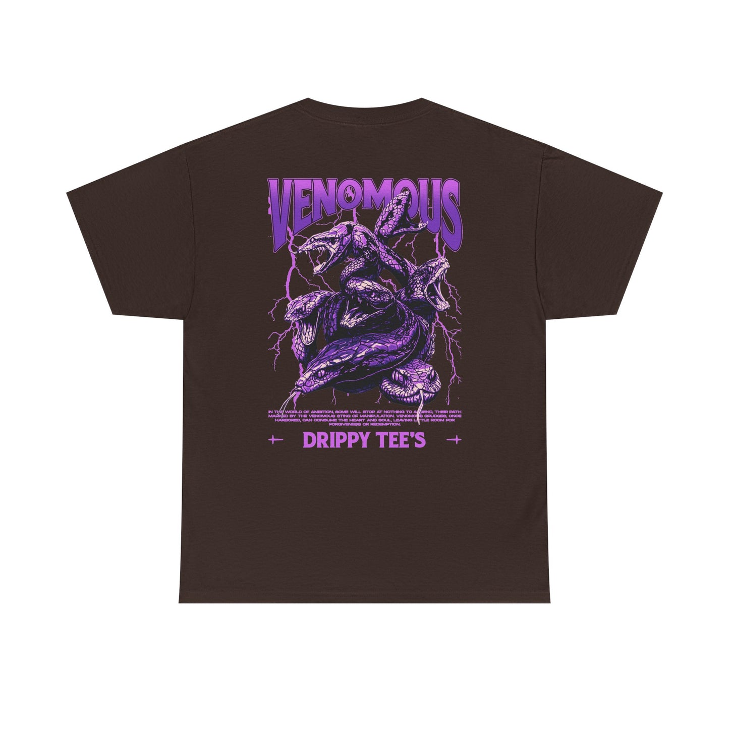 Drippy Tee's Venomous Unisex Heavy Cotton Tee
