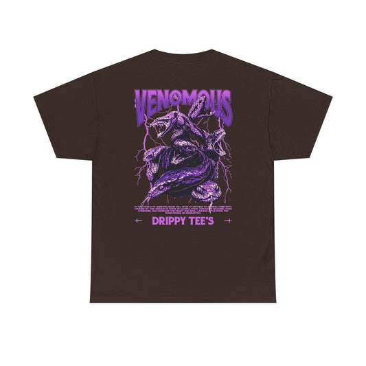 Drippy Tee's Venomous Unisex Heavy Cotton Tee