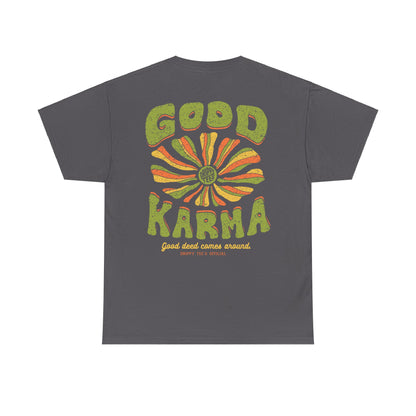 Drippy Tee's Good Karma Unisex Heavy Cotton Tee