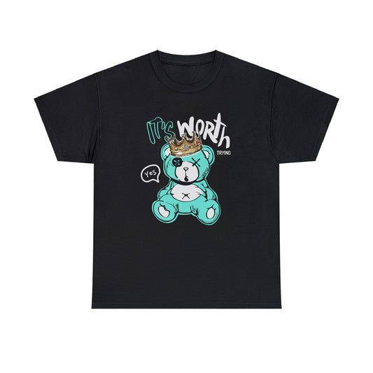 Its Worth Trying Unisex Heavy Cotton Tee