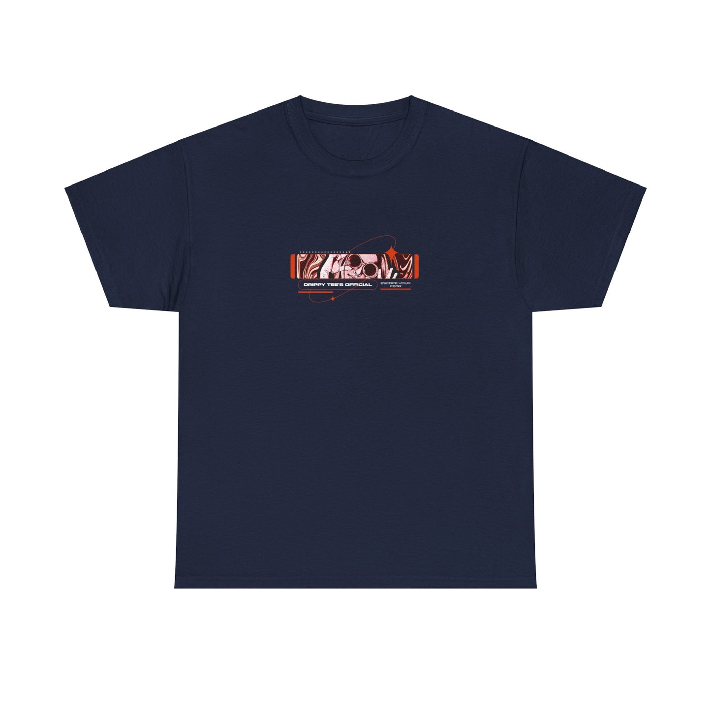 Drippy Tee's Escape Your Fear Unisex Heavy Cotton Tee