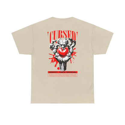 Drippy Tee's Cursed Heart Unisex Heavy Cotton Tee