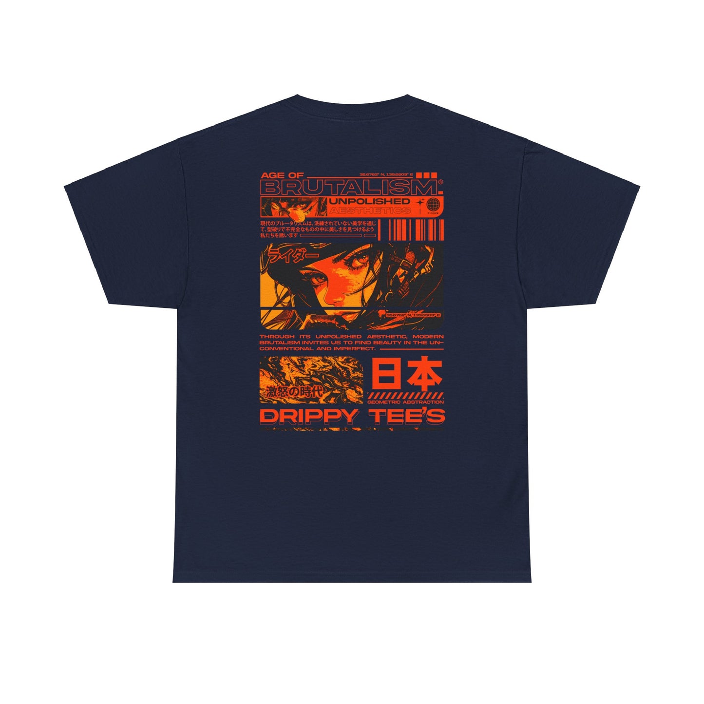 Drippy Tee's Brutalism Unisex Heavy Cotton Tee