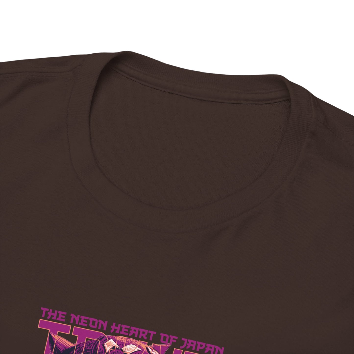 Drippy Tee's Neon Tokyo Unisex Heavy Cotton Tee
