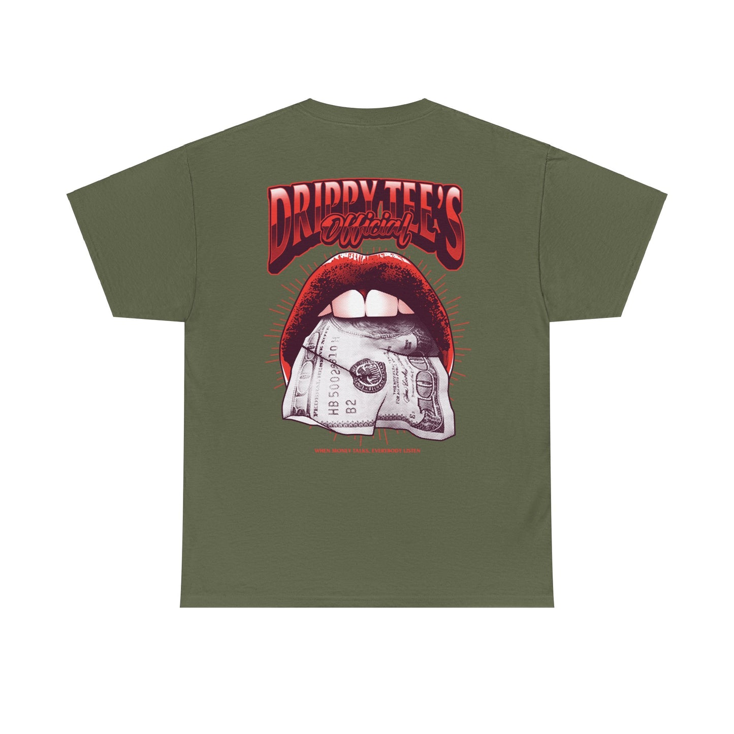 Drippy Tee's Money Talks Unisex Heavy Cotton Tee