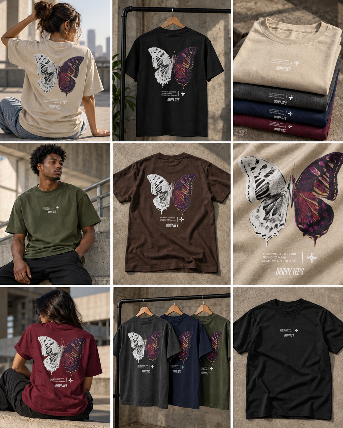 DTO | Butterfly Bundle | Butterfly Hoodie + Tee