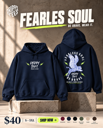 DTO Fearless Soul Unisex Heavy Blend™ Hooded Sweatshirt