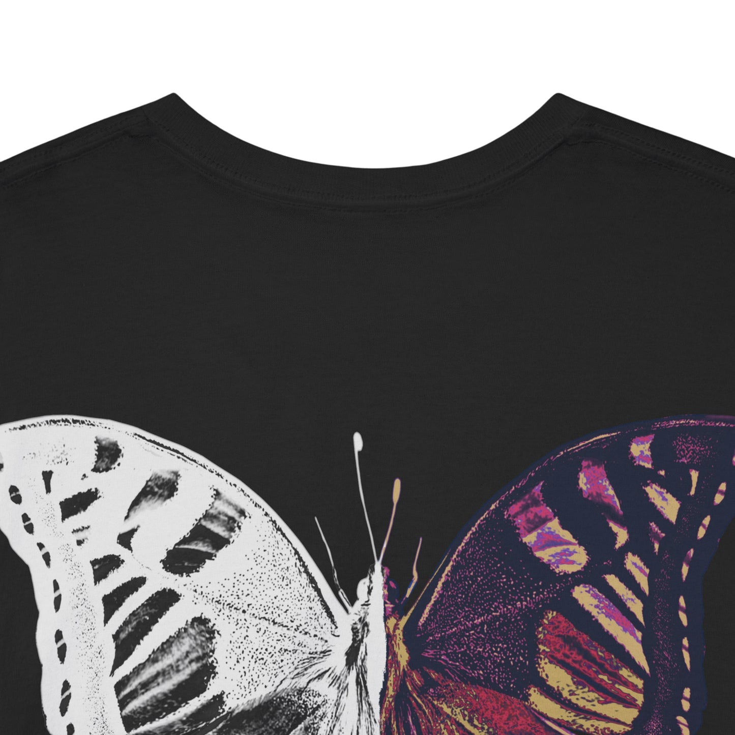 Drippy Tee's Butterfly Unisex Heavy Cotton Tee