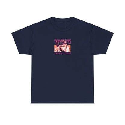 Drippy Tee's Neon Tokyo Unisex Heavy Cotton Tee