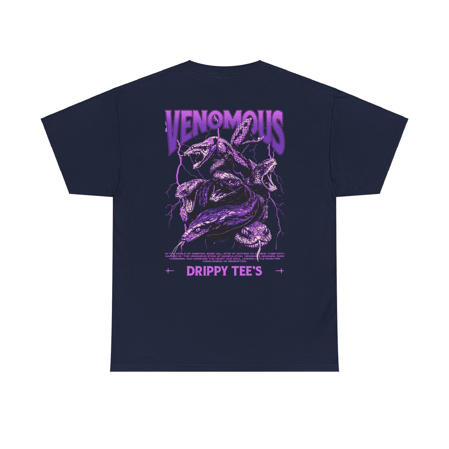 Drippy Tee's Venomous Unisex Heavy Cotton Tee