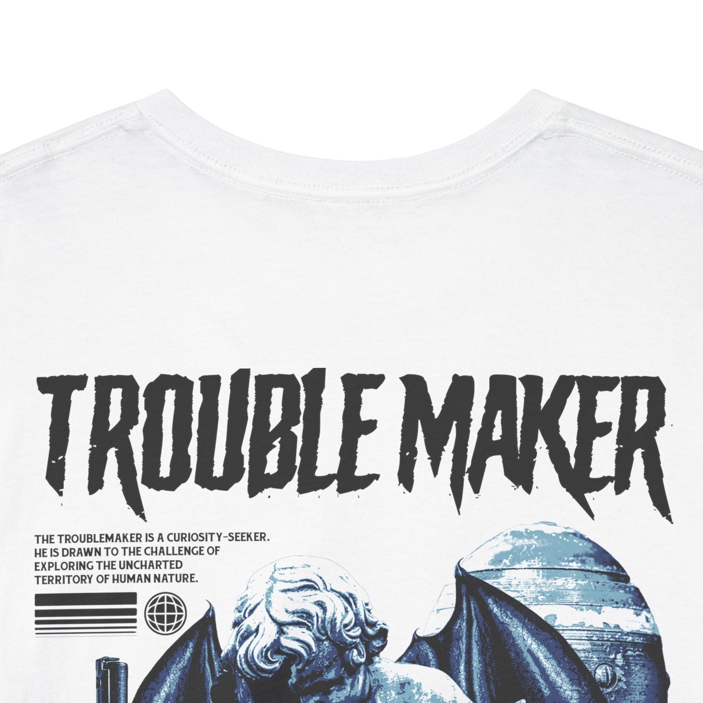 Drippy Tee's EXCLUSIVE Trouble Maker Unisex Heavy Cotton Tee