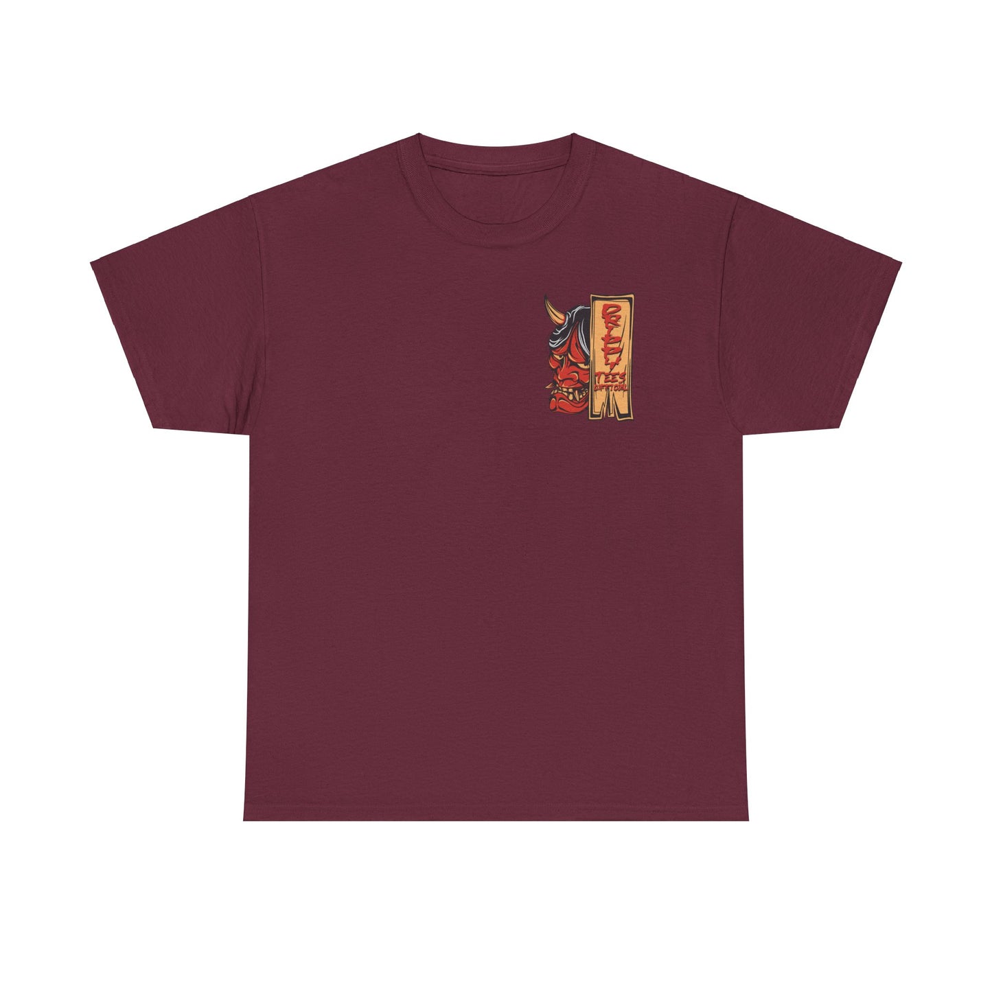 Drippy Tee's Geisha Oni Unisex Heavy Cotton Tee