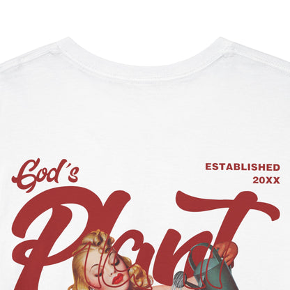 Drippy Tee's EXCLUSIVE God's Plant Unisex Heavy Cotton Tee
