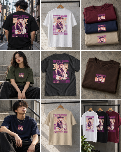 DTO | Neon Tokyo Bundle | Neon Tokyo Hoodie + Tee