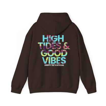 DTO High Tides And Good Vibes Unisex Heavy Blend™ Hooded Sweatshirt