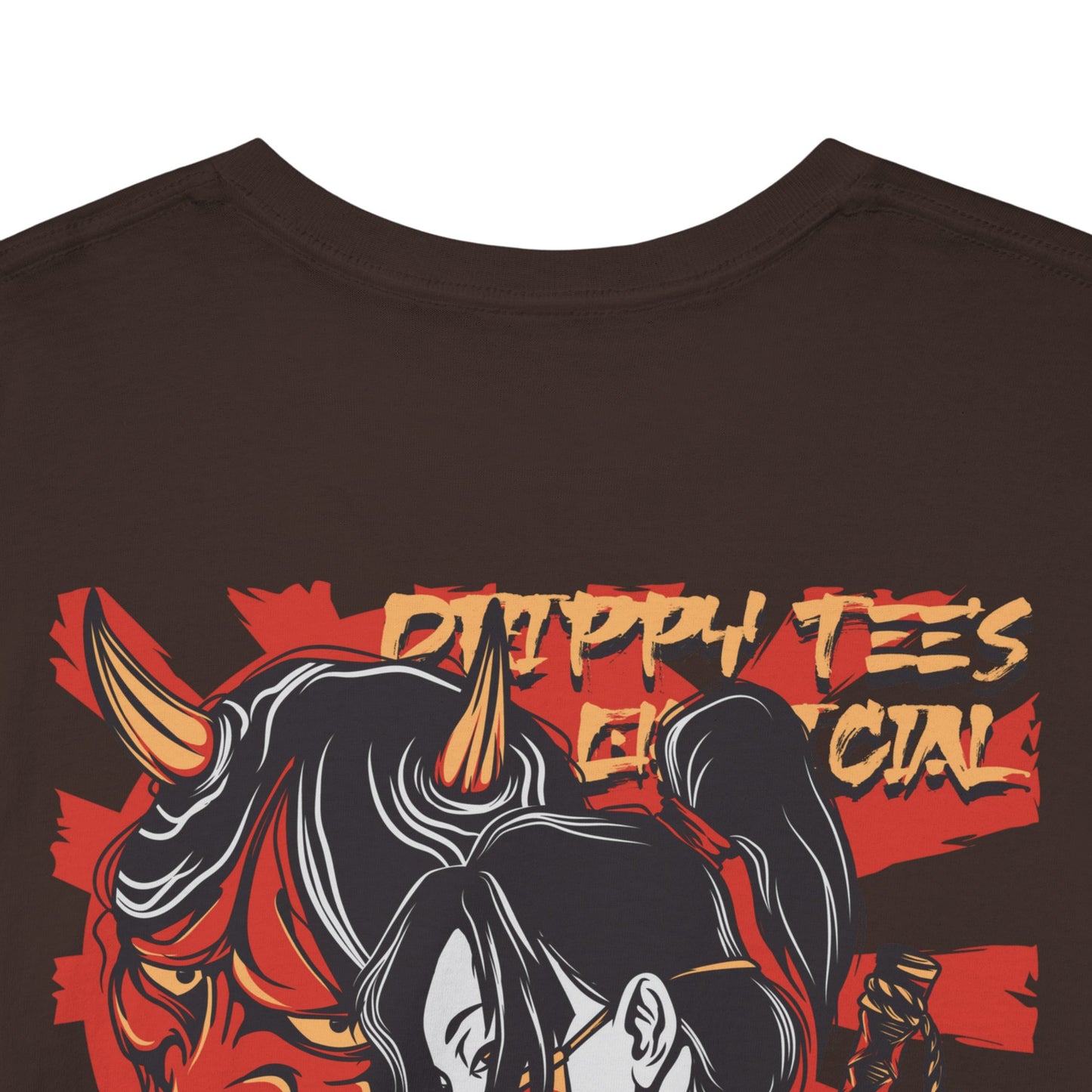 Drippy Tee's Geisha Oni Unisex Heavy Cotton Tee