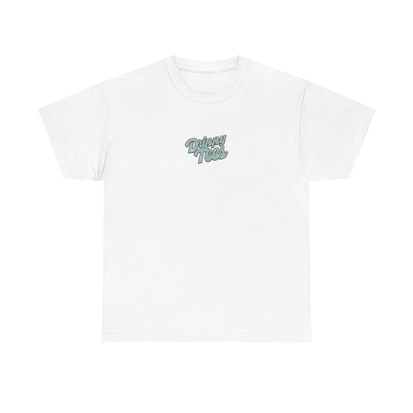 Drippy Tee's Summer Paradise Unisex Heavy Cotton Tee - Retro Beach Vibe Shirt