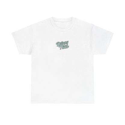 Drippy Tee's Summer Paradise Unisex Heavy Cotton Tee - Retro Beach Vibe Shirt