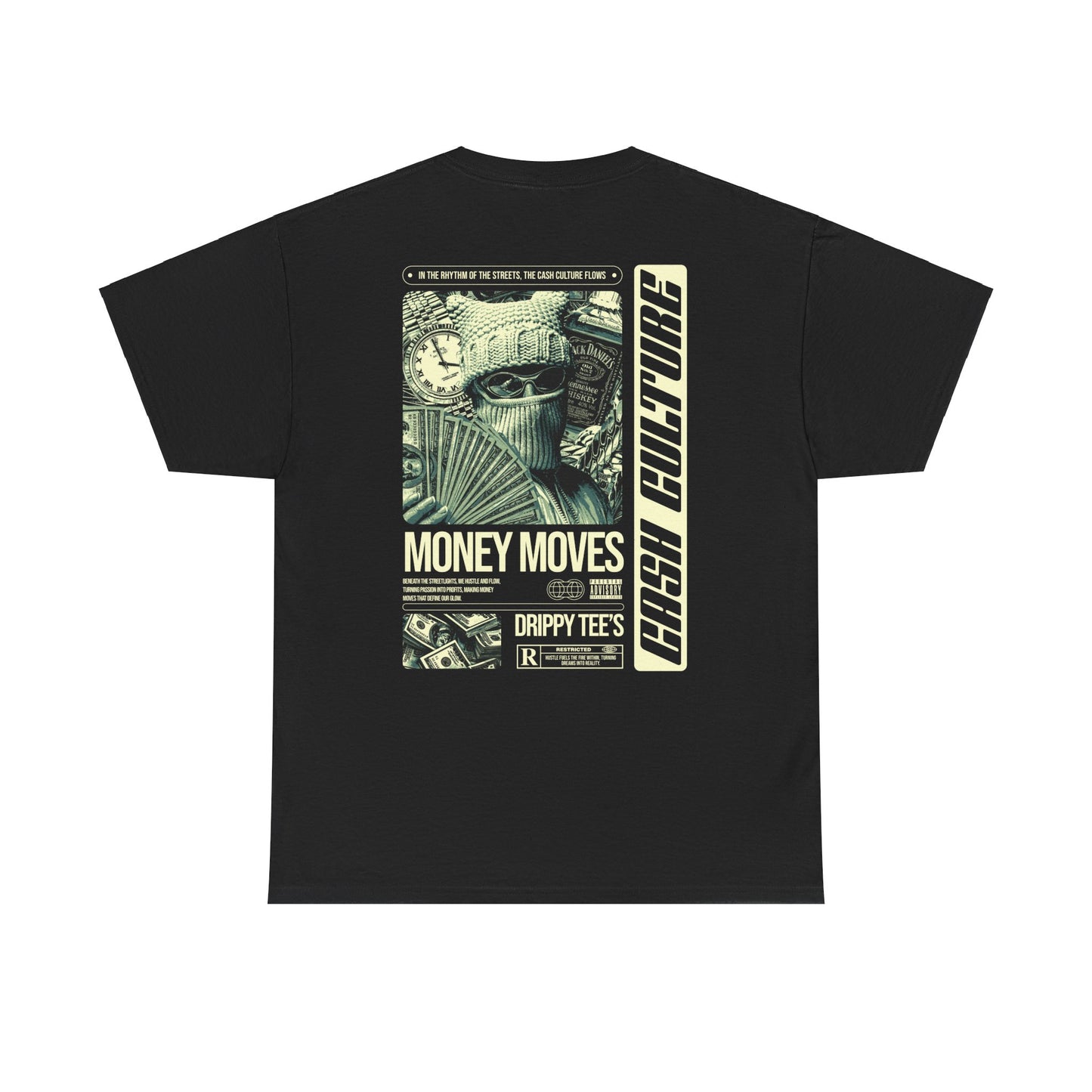 Drippy Tee's Cash Culture Unisex Heavy Cotton Tee