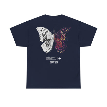 Drippy Tee's Butterfly Unisex Heavy Cotton Tee
