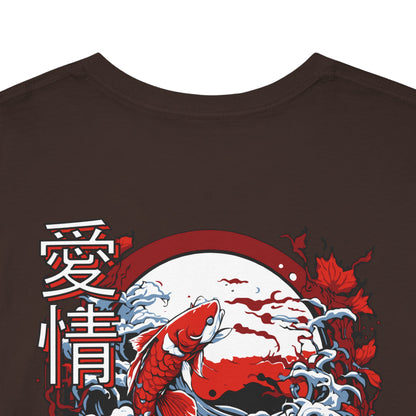 Drippy Tee's Midnight Moon Koi Unisex Heavy Cotton Tee