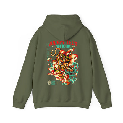 DTO Tiger Unisex Heavy Blend™ Hooded Sweatshirt