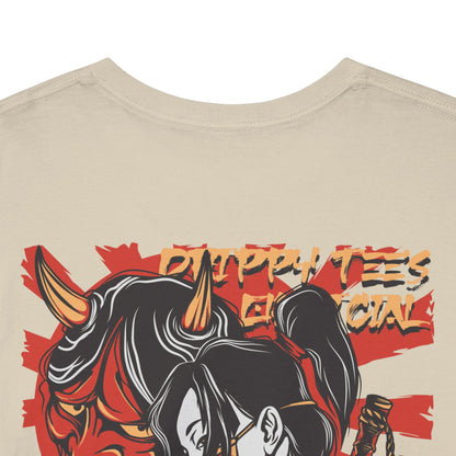 Drippy Tee's Geisha Oni Unisex Heavy Cotton Tee