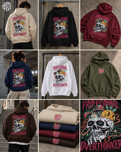 DTO | Professional Overthinker Bundle | Professional Overthinker Hoodie + Tee