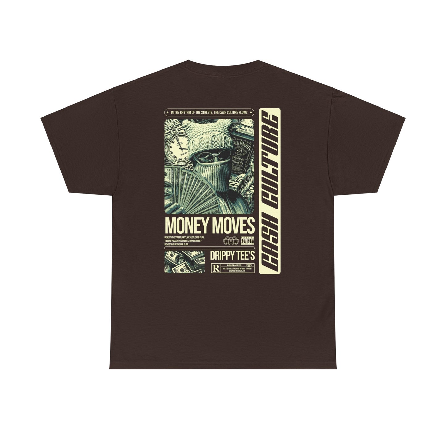 Drippy Tee's Cash Culture Unisex Heavy Cotton Tee