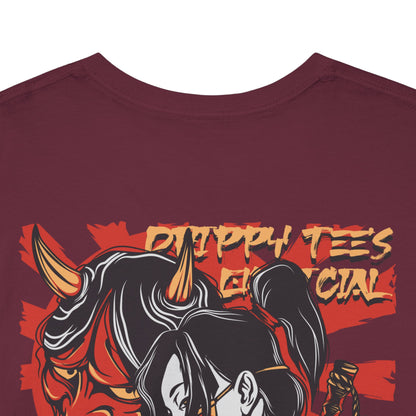 Drippy Tee's Geisha Oni Unisex Heavy Cotton Tee
