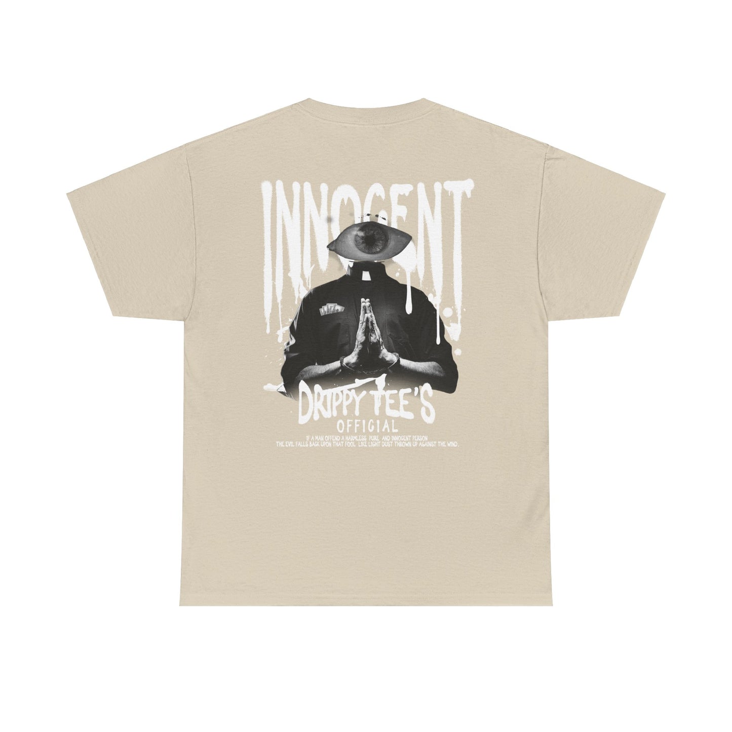 Drippy Tee's Innocent Unisex Heavy Cotton Tee