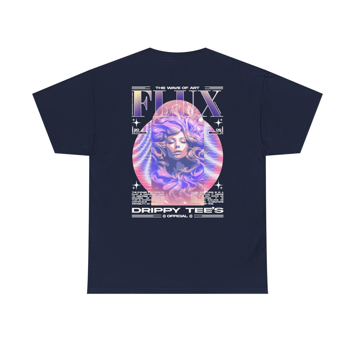 Drippy Tee's Flux Unisex Heavy Cotton Tee