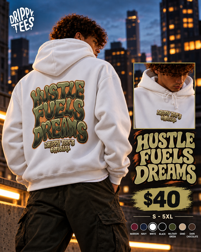 DTO Hustle Fuels Dreams Unisex Heavy Blend™ Hooded Sweatshirt