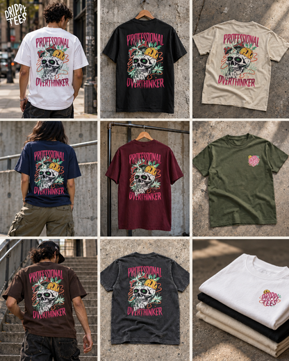 DTO | Professional Overthinker Bundle | Professional Overthinker Hoodie + Tee