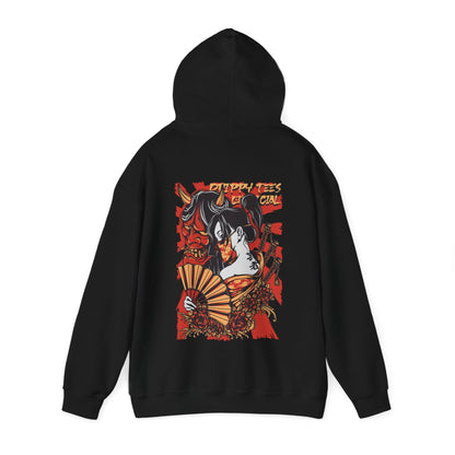 DTO Geisha Oni Unisex Heavy Blend™ Hooded Sweatshirt