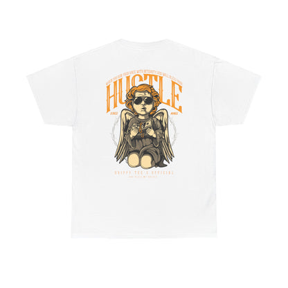 Drippy Tee's Hustle Angle Unisex Heavy Cotton Tee